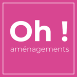 Logo Oh! Aménagement rose